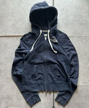 Y2k navy hollister surf league full zip up thumbnail 1