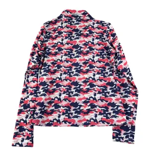 Straight Down Pulido Digital Camo 1/2 Zip Pullover Womens M Patriotic Preppy Top thumbnail 10