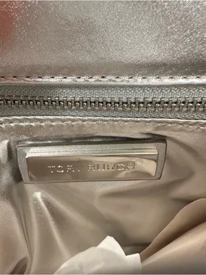 Tory Burch Britten Metallic Puffy Convertible Crossbody thumbnail 11