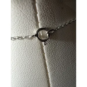 Turquoise Marquise Blue Sterling Silver Necklace 925 Cowgirl Western Dainty thumbnail 4