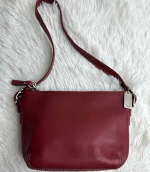 Vintage COACH y2k Red Demi Legacy Mini Duffle bag thumbnail 1