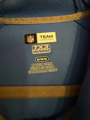 NFL Detroit Lions Fleece Lined Zip Up thumbnail 2