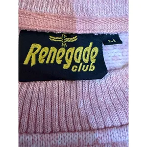 Renegade Club‎ Heathered Pink Sedona Arizona Souvenir Sweatshirt Sz M thumbnail 3