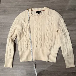 Banana Republic ITALIAN MERINO CABLE-KNIT SWEATER Size S thumbnail 5
