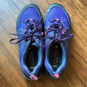 Merrell sneakers violet‎ blue color way size 8.5 thumbnail 5