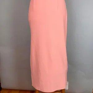 Abercrombie & Fitch Dress Crossover Bodice NWT‎ FLAWS Peach Pink Size Large thumbnail 9