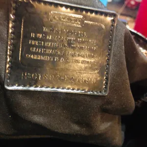 Coach signature pocket tote purse handbag 👜 thumbnail 5