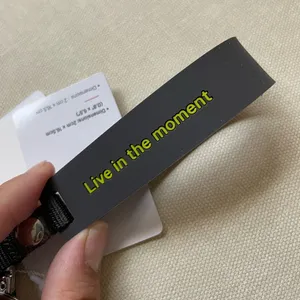 Lululemon silicone keychain - Traverse Grey thumbnail 5