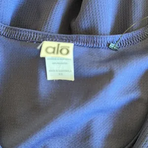 Nwot Alo Navy Relax Fit Tank Top Xs thumbnail 5