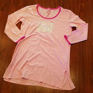 Victoria's Secret long sleeve night gown size XS thumbnail 2