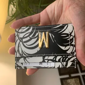 Authentic MOSCHINO Leather Logo card case thumbnail 5