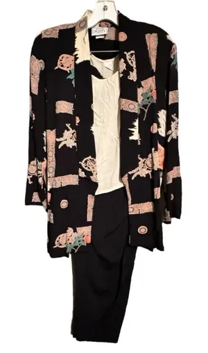 Vintage Derek Scott‎ New York 3 Piece Pantsuit thumbnail 1