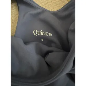 Quince NWOT 2 Pc. Bundle Ultra Form Cropped Tanks Deep Navy and Storm Blue Small thumbnail 10