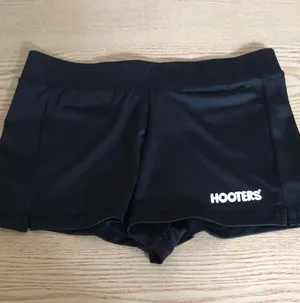 Hooters New Girl Uniform Shorts Clearwater Florida Black Size Xxs thumbnail 3