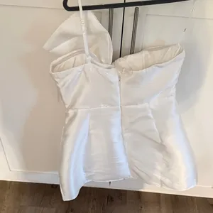 Lulu's White Satin Mini Dress thumbnail 2