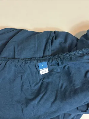 Old Navy Waist-Defined Halter Minimalist Wide Leg Relaxed Fit Jumpsuit Size L thumbnail 8