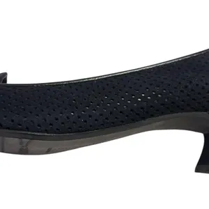 Stuart Weitzman Black Suede Kitten Hill Pumps Size 8 Nwot thumbnail 10