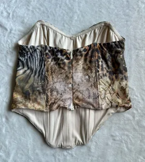 Outcast Clothing Angelina Corset Top Dune thumbnail 6