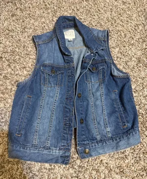 Women’s canyon river blues denim vest. Size large / xl thumbnail 1