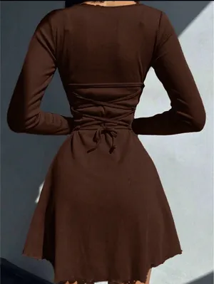 Shein Long Sleeve Mini Dress thumbnail 7
