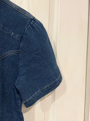 FINAL PRICE Goodtime USA Blue Denim Button-Front Dress thumbnail 4