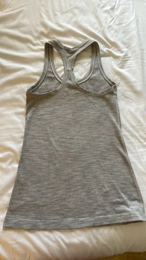 Lululemon Gray Racerback Tank thumbnail 1