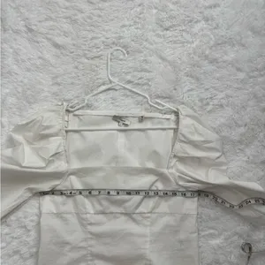 Vince White Square Neck Blouse Size 8 thumbnail 11
