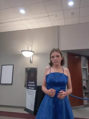 Aspeed Blue Prom Dress  thumbnail 2