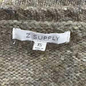 Z Supply Essex Cable Sweater Green Women’s XS thumbnail 3