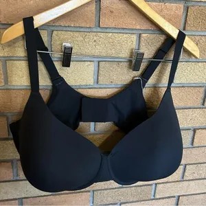 NWT SKIMS UnderWire Form T-shirt Bra Onyx Black Women’s Size 46DD thumbnail 2