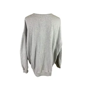 Aerie Gray Oversized Sweatshirt Slouchy Lounge Athleisure Minimalist Large thumbnail 2