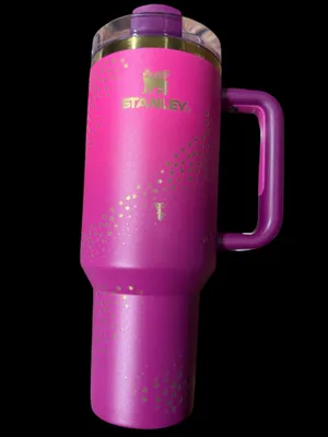 ✨ Barbie x Stanley “SuperStar Barbie” 40oz FlowState Quencher H2.0 Tumbler ✨ thumbnail 2