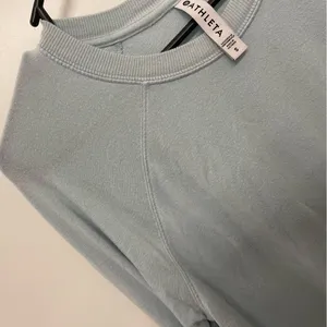 Athleta Mindset Sweatshirt Ethereal Blue Long Sleeve Top thumbnail 4