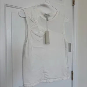 Joie hillhurst twist front sleeveless tank shirt thumbnail 6