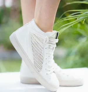 SHU SHOP Samantha Sneakers Tan Size 10 thumbnail 1