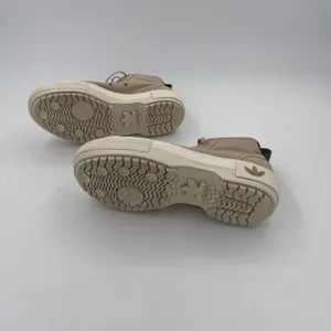 Adidas Nizza Trek Canvas Sneakers Women's Size 7 Tan Lace Up Platform Trainer thumbnail 5