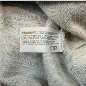 NWT‎ AG Adriano Goldschmied | Hoodie Light Grey | Women's XS ZCPY70919 thumbnail 9