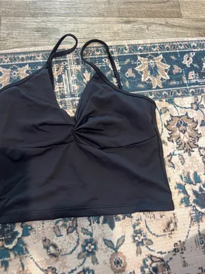 Abercrombie Black Twist-Front Cami Top thumbnail 5