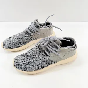 Adidas Women's Originals Tubular Entrap Sneakers Shoes BA7100 Size 7, Gray Snake thumbnail 2