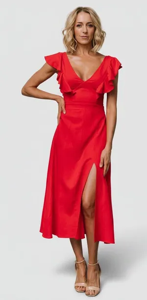 NWT Baltic Born Elena Midi Dress Small thumbnail 1