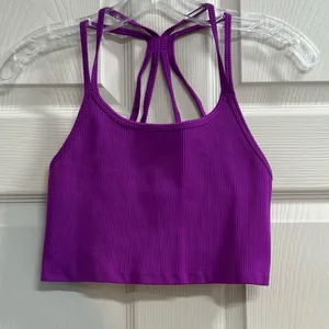 FOREVER 21 - Purple Crop - Size Large - EUC thumbnail 1