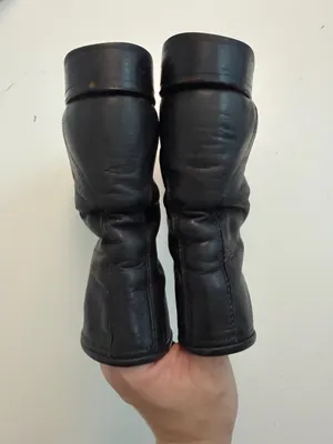 Vintage Laredo Boots Leather Ankle Lace Up Kiltie Steampunk Western Rodeo Black thumbnail 7