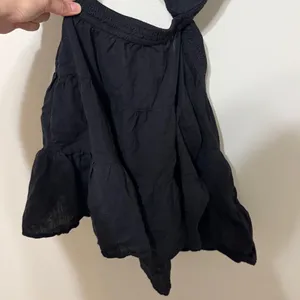 Free People Cross of Sunlight Mini Dress Black Medium thumbnail 5