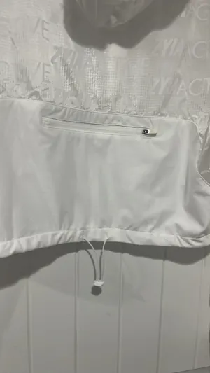 White Active Breeze Lightweight Hooded Jacket Size L. thumbnail 7