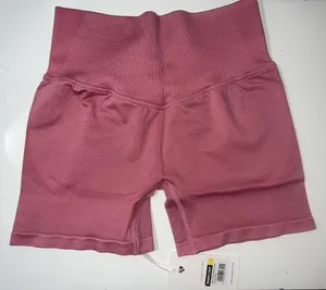 Women’s Best Motion Seamless Shorts in Heather Rose - Large thumbnail 1