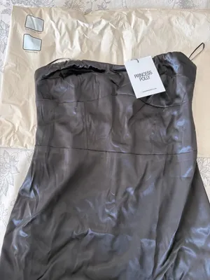 Princess Polly Dress Mini Strapless Black thumbnail 3