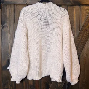 She‎ + Sky Floral Appliqué Open Front Sweater thumbnail 2