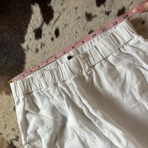 QUINCE White Linen Pull On Pants Size XS Costal Vacation‎ thumbnail 4