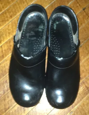 Sanita nurse clogs, size 38 Black thumbnail 1