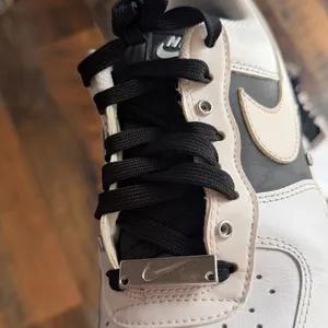 Nike Air Force 1 Low '07 PRM white black sneakers shoes mens 7.5 women’s 9 thumbnail 5